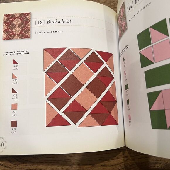 The Farmers Wife Sampler Quilt Book with CD Laurie Aaron Hird - Picture 5 of 10